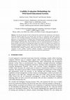 Research paper thumbnail of Usability evaluation methodology for web-based educational systems