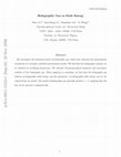 Research paper thumbnail of Holographic Gas as Dark Energy