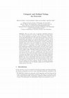 Research paper thumbnail of Categoric and Ordinal Voting: An Overview