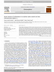 Research paper thumbnail of Acute toxicity of ochratoxin-A in marine water-reared sea bass (Dicentrarchus labrax L.)