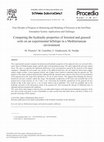 Research paper thumbnail of Comparing the hydraulic properties of forested and grassed soils on an experimental hillslope in a Mediterranean environment