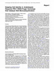 Research paper thumbnail of Keeping Cell Identity in Arabidopsis Requires PRC1 RING-Finger Homologs that Catalyze H2A Monoubiquitination