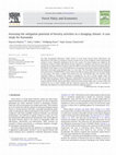 Research paper thumbnail of Assessing the mitigation potential of forestry activities in a changing climate: A case study for Karnataka