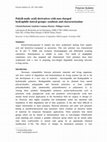 Research paper thumbnail of Poly(&#x003B2;-malic acid) derivatives with non-charged hydrophilic lateral groups: synthesis and characterization