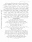 Research paper thumbnail of Search for sterile neutrino mixing in the MINOS long-baseline experiment