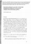 Research paper thumbnail of PHILP, Marta y ESCUDERO, Eduardo: “Dos Doctores Honoris Causa de la Universidad Nacional de Córdoba: una lectura de los vínculos entre universidad y política”. En: Universidad Nacional de Córdoba. Cuatrocientos años de historia. 2013. ISBN: 978-950-33-1024-3 (OC)