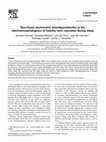 Research paper thumbnail of Non-linear asymmetric interdependencies in the electroencephalogram of healthy term neonates during sleep