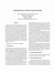 Research paper thumbnail of Exploring Software Evolution Using Spectrographs