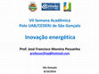 Research paper thumbnail of Inovação energética