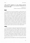 Research paper thumbnail of Eric Fecteau - “The Highest Morality is the Highest Military Efficiency” : L'AEF et les maladies vénériennes en France (1917-1920)