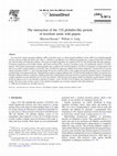 Research paper thumbnail of The interaction of the 11S globulin-like protein of kiwifruit seeds with pepsin