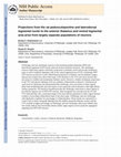 Research paper thumbnail of Projections from the rat pedunculopontine and laterodorsal tegmental nuclei to the anterior thalamus and ventral tegmental area arise from largely separate populations of neurons