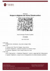 Research paper thumbnail of Acqua e religione nel Vicino Oriente antico