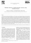 Research paper thumbnail of Multiplex detection of single-nucleotide variations using molecular beacons