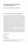 Research paper thumbnail of Decentralising Indonesian Education: The Promise and the Price