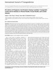 Research paper thumbnail of Prevalence of Pregnancy Involvement Among Canadian Transgender Youth and its Relation to Mental Health, Sexual Health, and Gender Identity