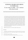 Research paper thumbnail of School's health education in Portugal: A case study on children relations with school meals