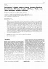 Research paper thumbnail of Fabrication of a Highly Sensitive Glucose Biosensor Based on Immobilization of Osmium Complex and Glucose Oxidase onto Carbon Nanotubes Modified Electrode