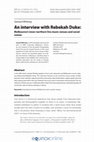 Research paper thumbnail of An interview with Rebekah Duke: Melbourne’s inner-northern live music venues and social scenes