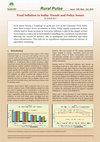 Research paper thumbnail of Food Inflation in India - Trends and Policy Issues