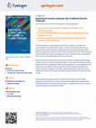 Research paper thumbnail of Non-traditional Transnational Security Challenges in Serbian, British and Dutch Security Discourses: A Cross-Country Comparison