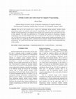 Research paper thumbnail of Attitude, Gender and Achievement in Computer Programming