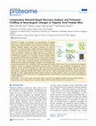 Research paper thumbnail of Comparative network-based recovery analysis and proteomic profiling of neurological changes in valproic acid-treated mice