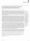 Research paper thumbnail of Use of Information and Communication Technology (ICT) in Collection Development in Scientific and Research Institute Libraries in Iran: A study