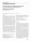 Research paper thumbnail of Does 3-Dimensional (3-D) visualization improve the quality of assistance during robotic radical prostatectomy?