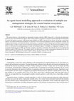 Research paper thumbnail of An agent-based modelling approach to evaluation of multiple-use management strategies for coastal marine ecosystems