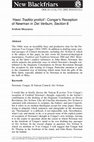 Research paper thumbnail of “‘Haec Traditio proficit': Congar's Reception of Newman in Dei Verbum, Section 8.” New Blackfriars (Spring 2011): 247-254