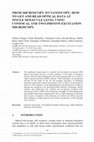 Research paper thumbnail of From Microscopy to Nanoscopy: How to Get and Read Optical Data at Single Molecule Level Using Confocal and Two-Photon Excitation Microscopy