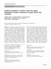 Research paper thumbnail of Southern hemispheric westerlies control the spatial distribution of modern sediments in Laguna Potrok Aike, Argentina