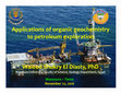 Research paper thumbnail of Applications of organic geochemistry to petroleum exploration