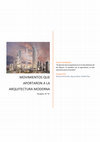 Research paper thumbnail of MOVIMIENTOS QUE APORTARON A LA ARQUITECTURA MODERNA