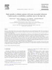 Research paper thumbnail of High mortality in diabetic patients with acute myocardial infarction: Cardiovascular co-morbidities contribute most to the high risk