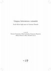 Research paper thumbnail of Lingua, letteratura e umanità. Studi offerti dagli amici ad Antonio Daniele, a cura di V. Formentin et al., Padova, Cleup, 2016 [Frontespizio e Indice del vol.]