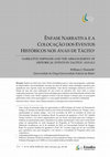 Research paper thumbnail of William J. Dominik, ‘Ênfase Narrativa e a colocação dos eventos históricos nos Anais de Tácito’, Estudos Linguísticos e Literários 52 (2016) 166-182.