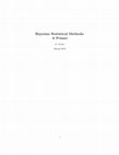 Research paper thumbnail of Bayesian Statistical Methods: A Primer