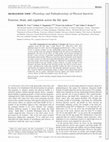 Research paper thumbnail of Exercise, brain, and cognition across the life span