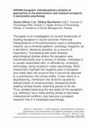 Research paper thumbnail of OR2066 Escapism: interdisciplinary analysis of approaches to the phenomenon and research prospects in personality psychology