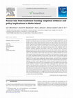 Research paper thumbnail of Faunal loss from bushmeat hunting: empirical evidence and policy implications in Bioko Island