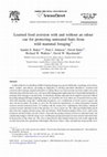 Research paper thumbnail of Learned food aversion with and without an odour cue for protecting untreated baits from wild mammal foraging