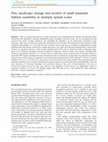 Research paper thumbnail of Fire, landscape change and models of small mammal habitat suitability at multiple spatial scales