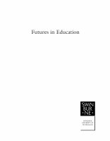 Research paper thumbnail of Futures in Education: Principles, Practices and Potential