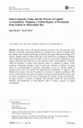 Research paper thumbnail of State-Corporate Crime and the Process of Capital Accumulation: Mapping a Global Regime of Permission from Galicia to Morecambe Bay