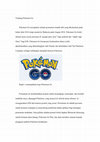 Research paper thumbnail of Tentang Pokemon Go