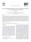 Research paper thumbnail of Grain size distribution and thickness of breccia and gouge zones from thin (<1 m) strike-slip fault cores in limestone