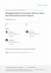 Research paper thumbnail of Mortgage Default in Australia: Nature, Causes and Social and Economic Impacts (Positioning paper)