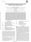 Research paper thumbnail of Detonation Simulations in Supersonic Combustible Mixtures with Nonuniform Species